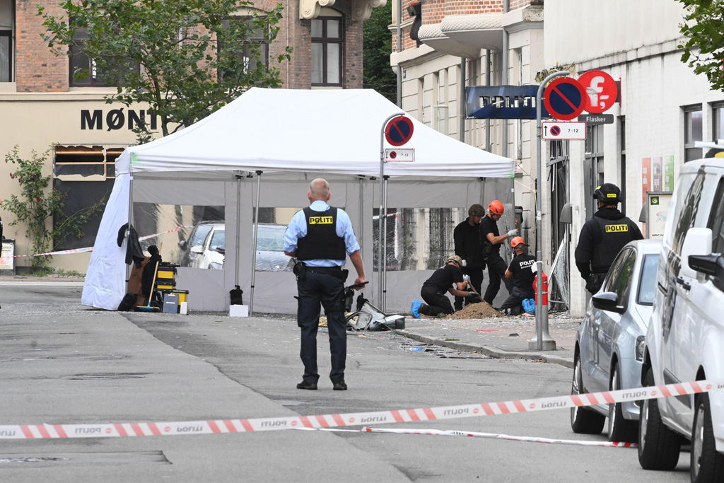 Explosion in Polizeiwache in Kopenhagen