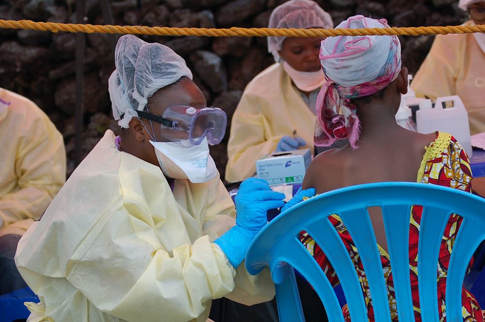 Ebola-Impfung in Goma am 1. August (Bild: Augustin Wamenya/AFP)