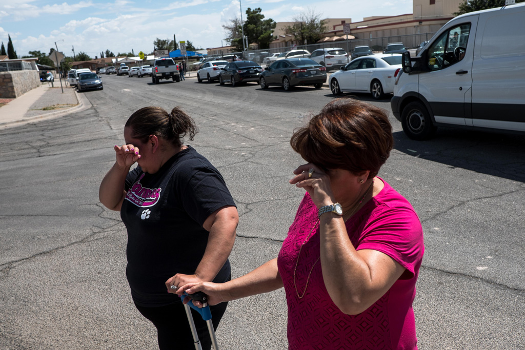 Massaker in El Paso (Bild: Joel Angel Juarez/AFP)