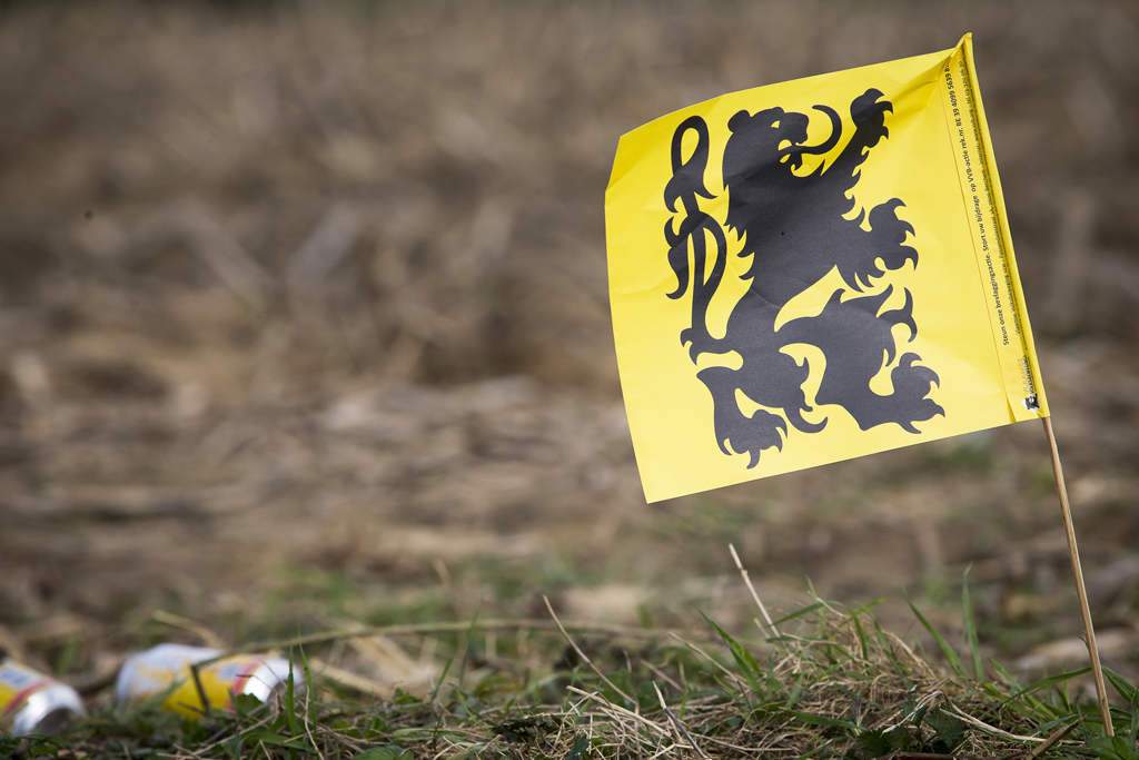 Beim Musikfestival Pukkelpop hat nicht nur Gewalt gegen Klimaaktivisten für Aufsehen gesorgt, sondern auch der darauffolgende Streit um die flämisch-nationalistische Fahne (Bild: Kristof Van Accom/Belga)