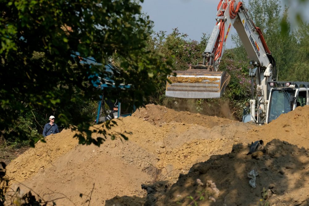 Die Grabungen in Neder-over-Hembeek blieben erfolglos (Bild: Nicolas Maeterlinck/Belga)