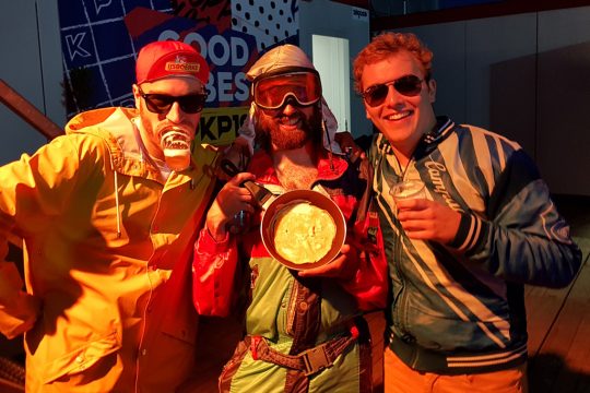 Gestapo Knallmuzik beim Pukkelpop (Bild: Christophe Ramjoie/BRF)