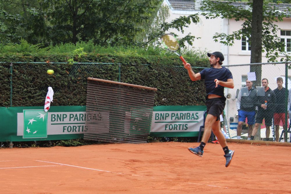 Gonzalo Villanueva gewinnt das ITF-Tennisturnier in Eupen 2019 (Bild: Christoph Heeren/BRF)