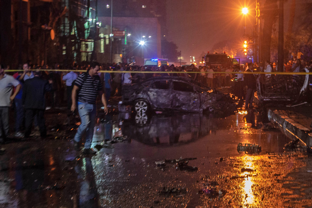 Explosion in Kairo (Bild: Aly Fahim/AFP)