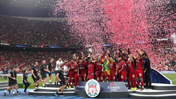 FC Liverpool holt europäischen Supercup (Bild: Bulent Kilic/AFP)