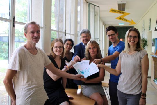 Mitarbeiter der Studie um die Projekt-Koordinatorin Madeleine Genzsch (Bild: Olga Duckwitz/BRF)