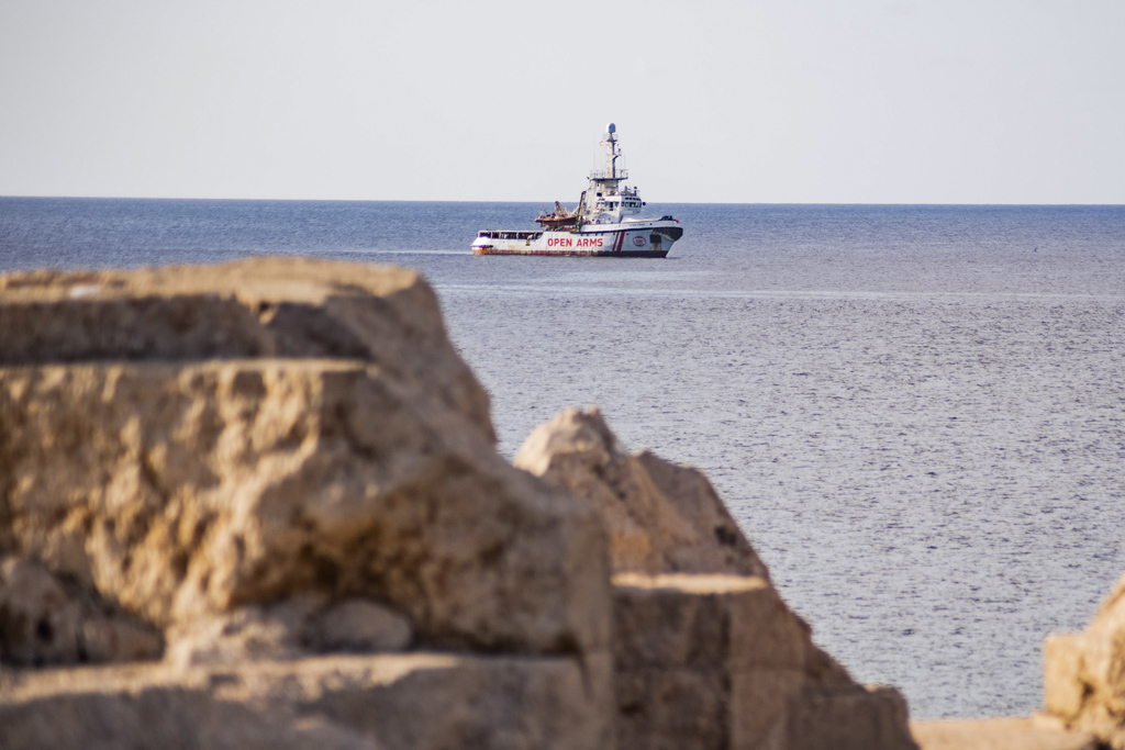 Rettungsschiff "Open Arms" (Bild: Alessandro Serrano/AFP)