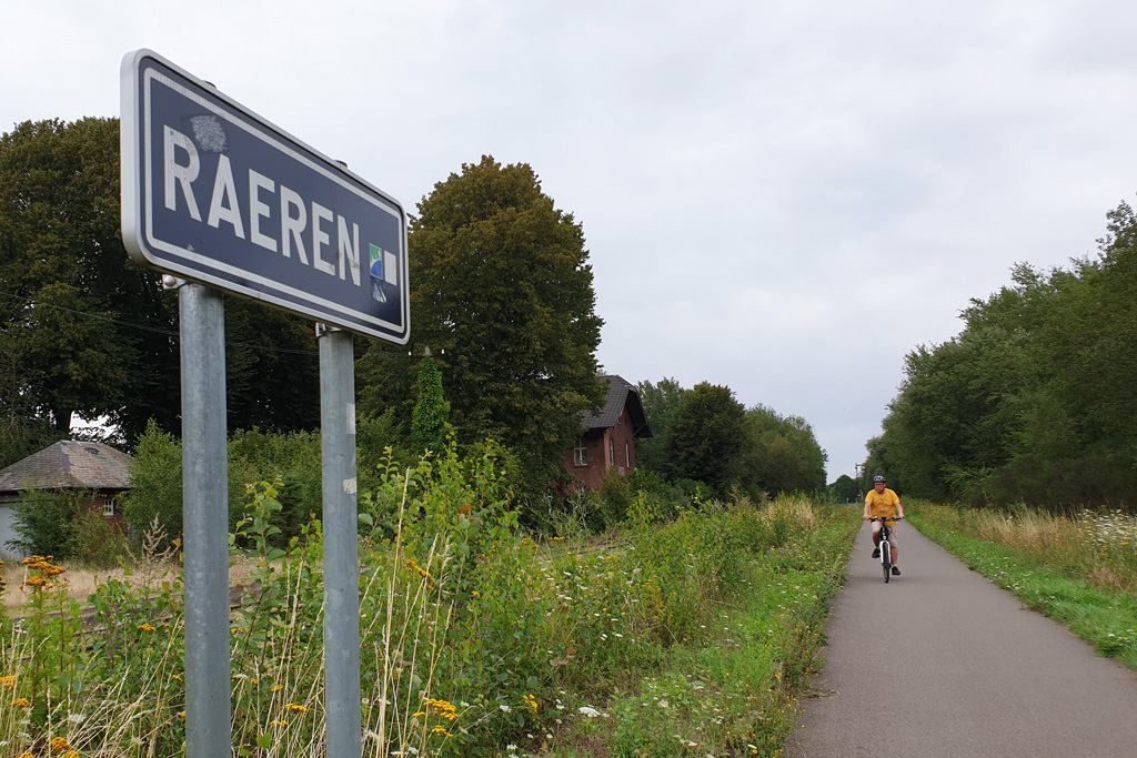 Ravel-Radweg in Raeren (Bild: Lena Orban/BRF)