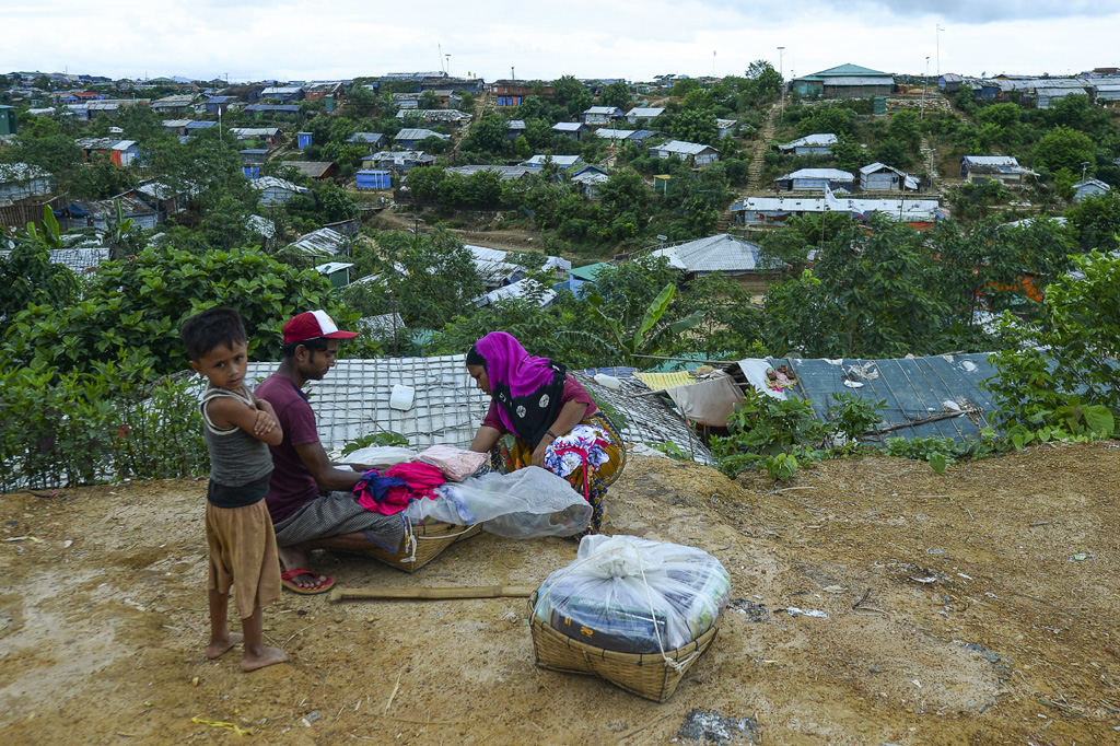 Rohingya-Flüchtlinge im Camp Kutupalong (Bild: Munir Uz Zaman/AFP)