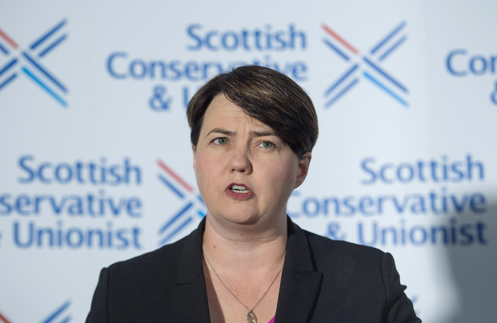 Die Chefin der schottischen Konservativen, Ruth Davidson (Bild: Neil Hanna/AFP)