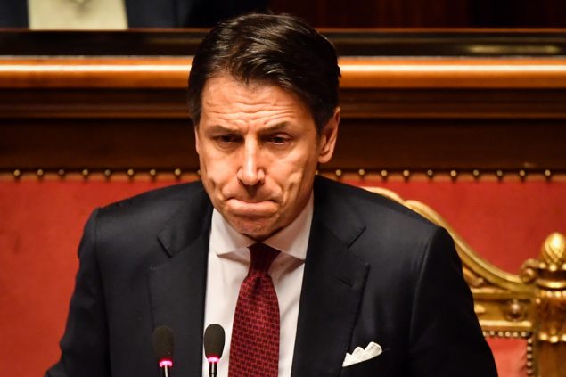 Italiens Premier Giuseppe Conte (Bild: Andreas Solaro/AFP)