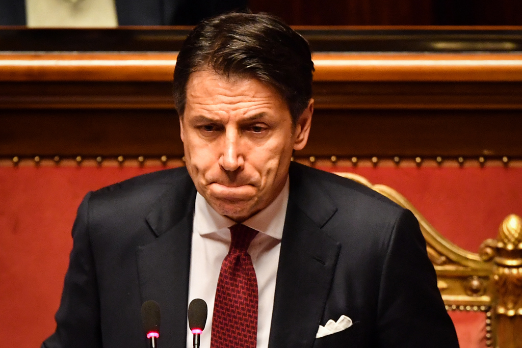 Italiens Premier Giuseppe Conte (Bild: Andreas Solaro/AFP)