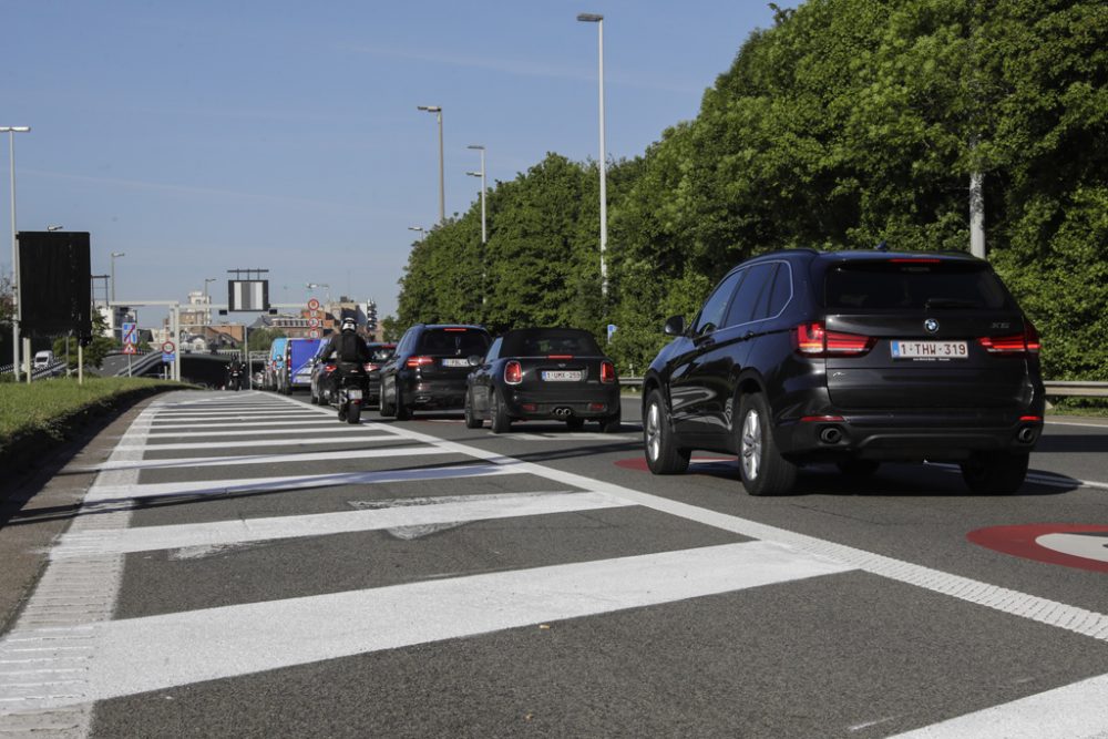 Stau vor Brüssel