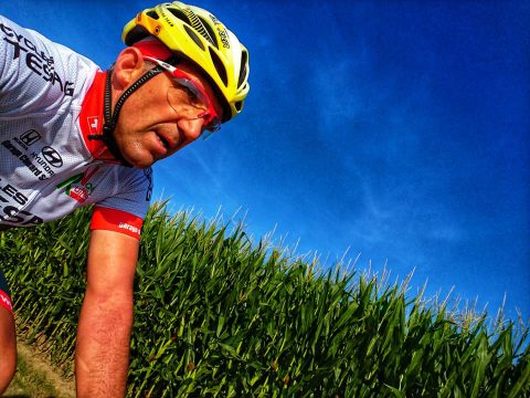 Stéphane Cand will mit dem Rad in sieben Tagen durch 16 Länder (Bild: privat)