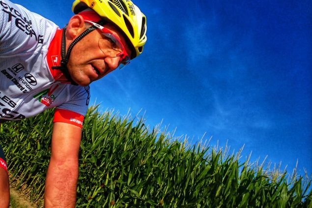 Stéphane Cand will mit dem Rad in sieben Tagen durch 16 Länder (Bild: privat)