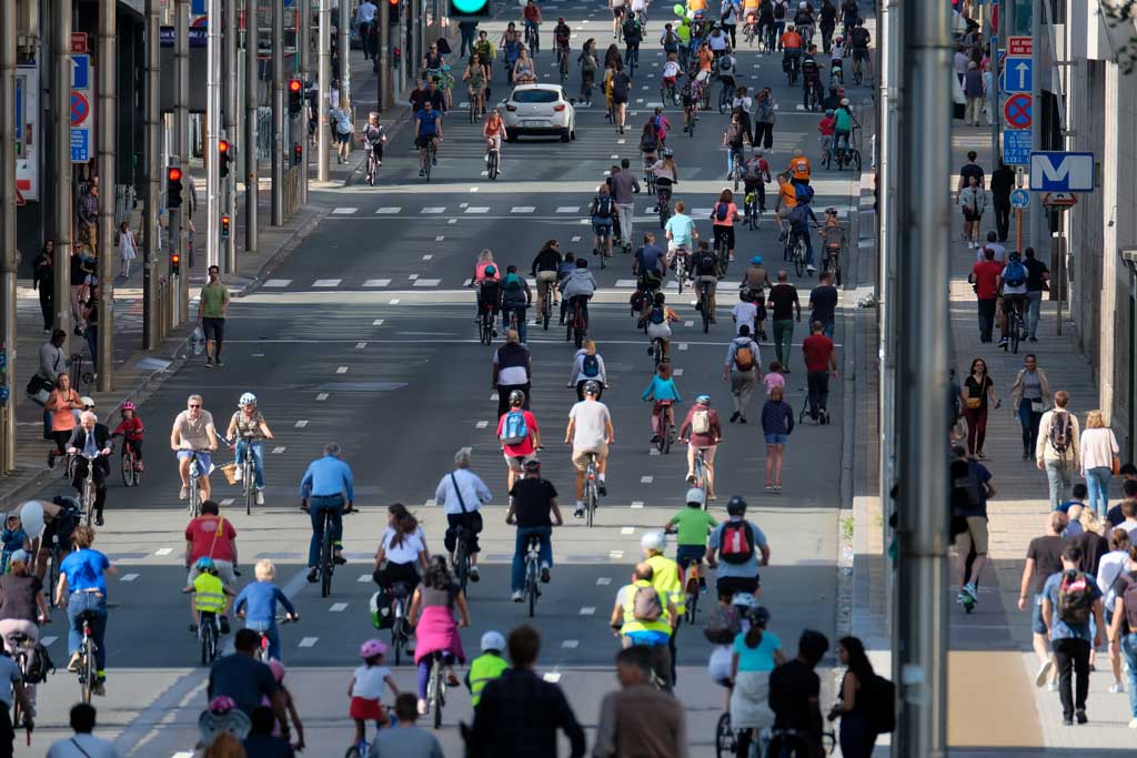 Autofreier Sonntag Brüssel 2019