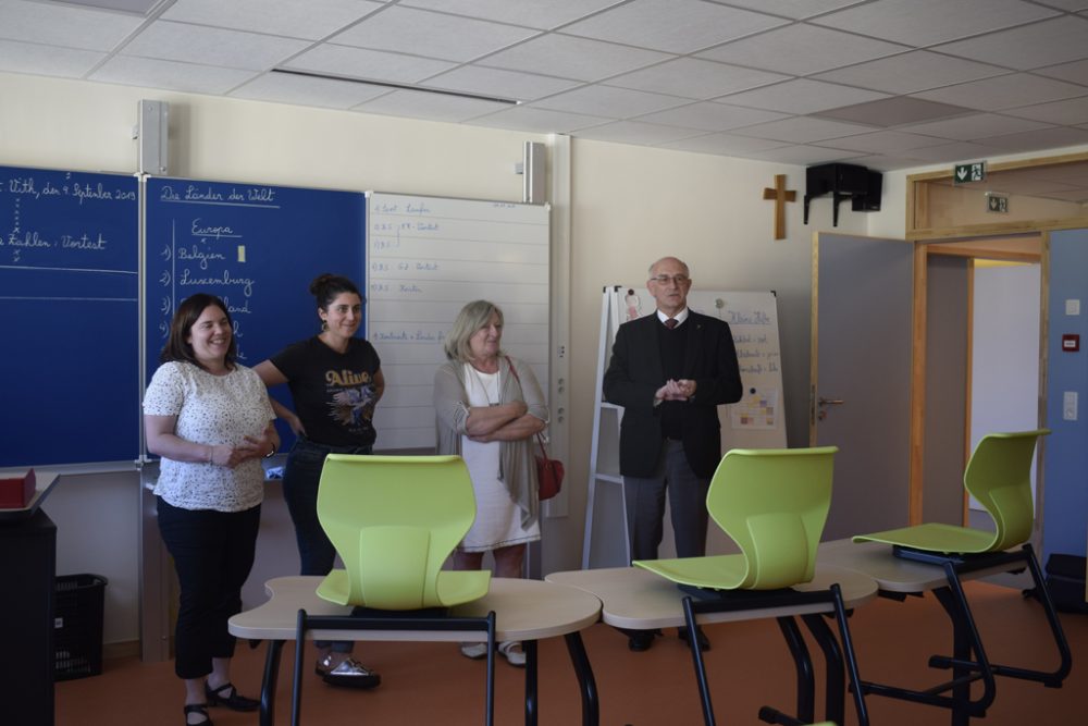 Neue Klassenräume für das Technische Institut in der BSTI St. Vith (Bild: Raffaela Schaus/BRF)