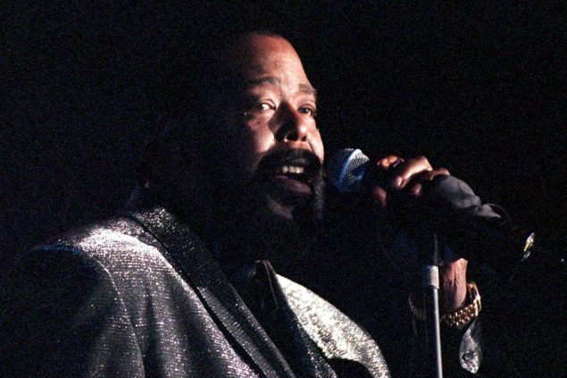 Barry White am 19.11.1999 in Zürich (Bild: Keystone/Monika Zaugg/EPA)