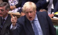 Der britische Premierminister Boris Johnson