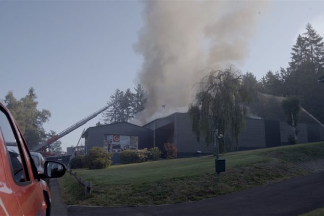 Brand in der Schreinerei Gangolf