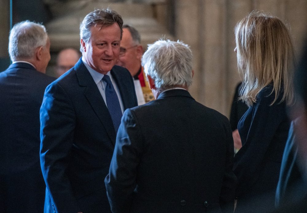 David Cameron am Dienstag im Parlament in London (Bild: Chris J. Ratcliffe/AFP)