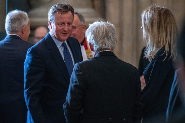 David Cameron am Dienstag im Parlament in London (Bild: Chris J. Ratcliffe/AFP)