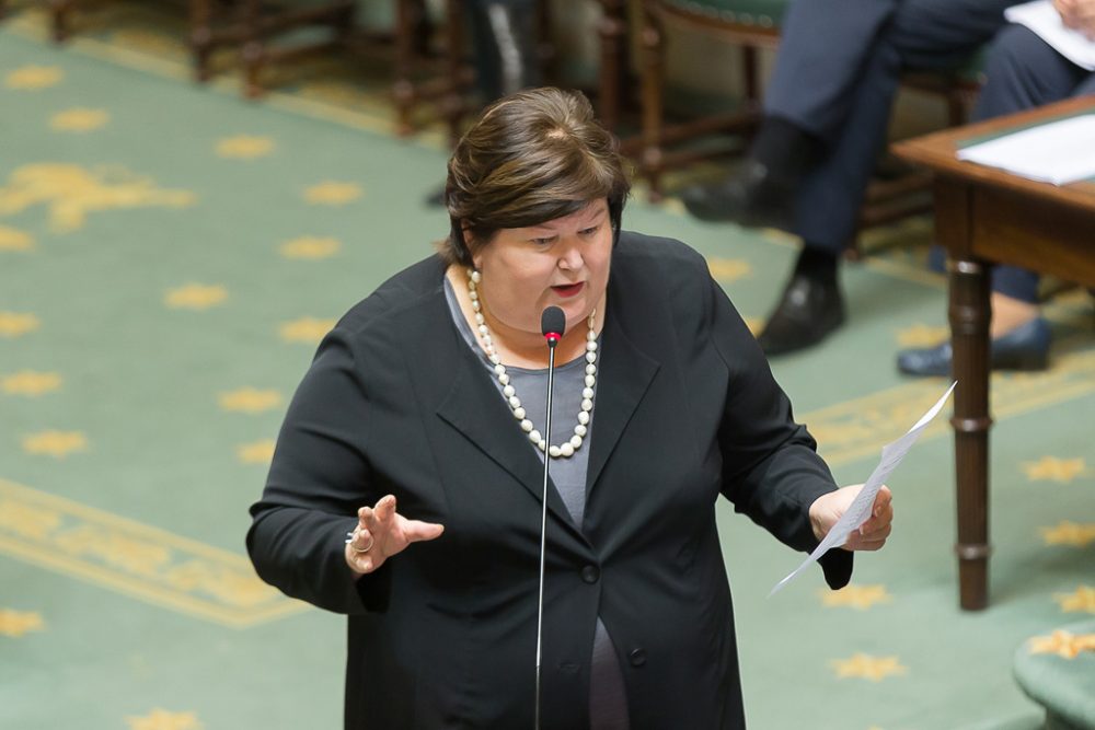 Maggie De Block in der Kammer