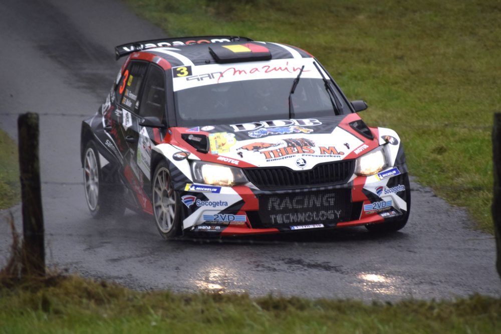 EBR-Sieger Adrian Fernémont im Skoda Fabia R5 (Bild: Stephan Pesch/BRF)