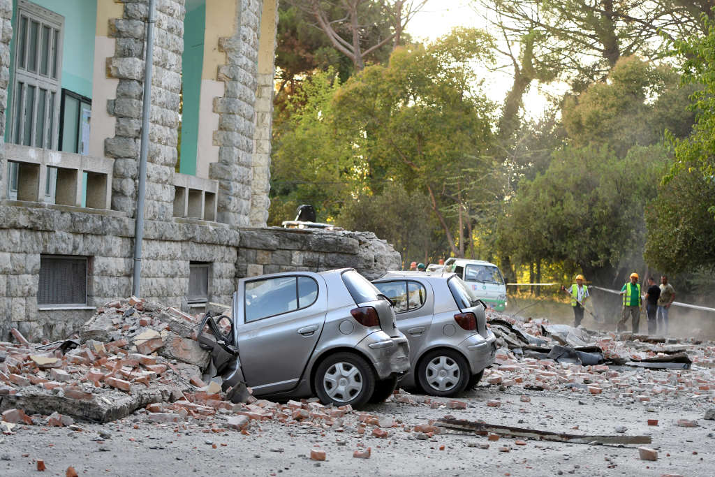 Erdbeben Albanien