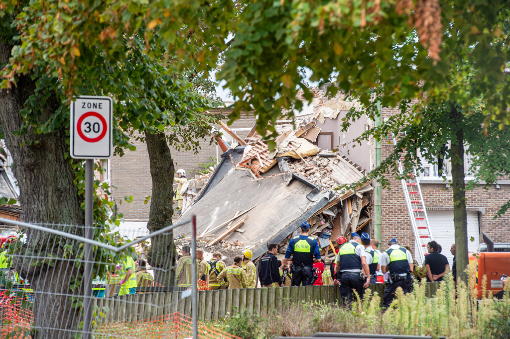 Explosion in Wilrjk (Foto: Jonas Roosens/ Belga)