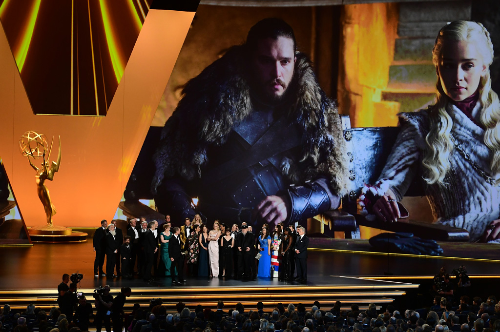 Game-of-Thrones-Darsteller bei der Emmy-Verleihung (Bild: Frederic J. Brown/AFP)