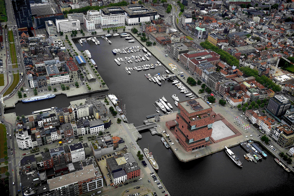 Der Hafen von Antwerpen