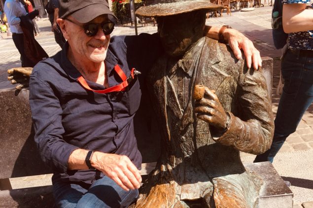 John und Georges Simenon (Bild: Horst Senker/BRF)