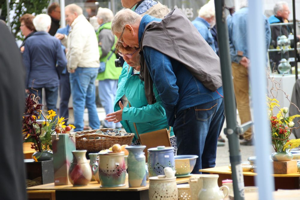 Keramikmarkt in Raeren 2019 (Bild: Olivier Krickel/BRF)