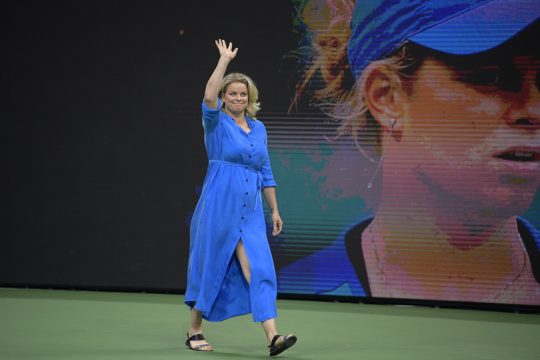 Kim Clijsters am 28.8.2019 in New York (Bild: Yorick Jansens/Belga)