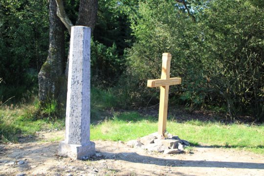 Neues "Kreuz der Verlobten" im Venn eingeweiht (Archivbild: Michaela Brück/BRF)