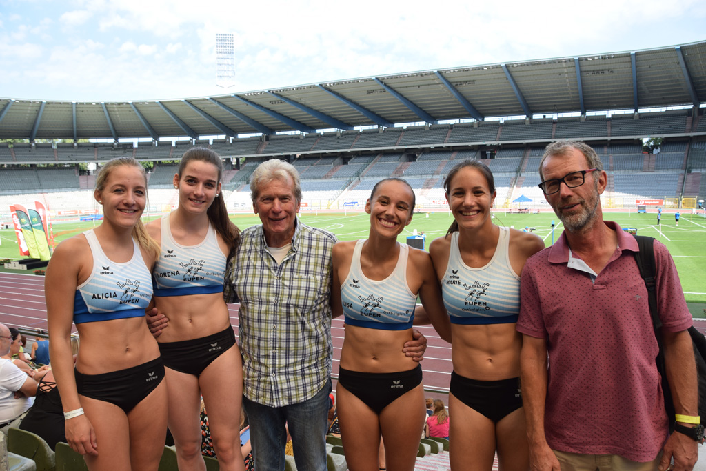 Der LAC Eupen ist mit vier Sportlerinnen bei der belgischen Leichtathletikmeisterschaft vertreten (Bild: LAC)