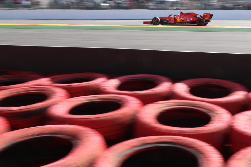 Charles Leclerc beim GP von Belgien