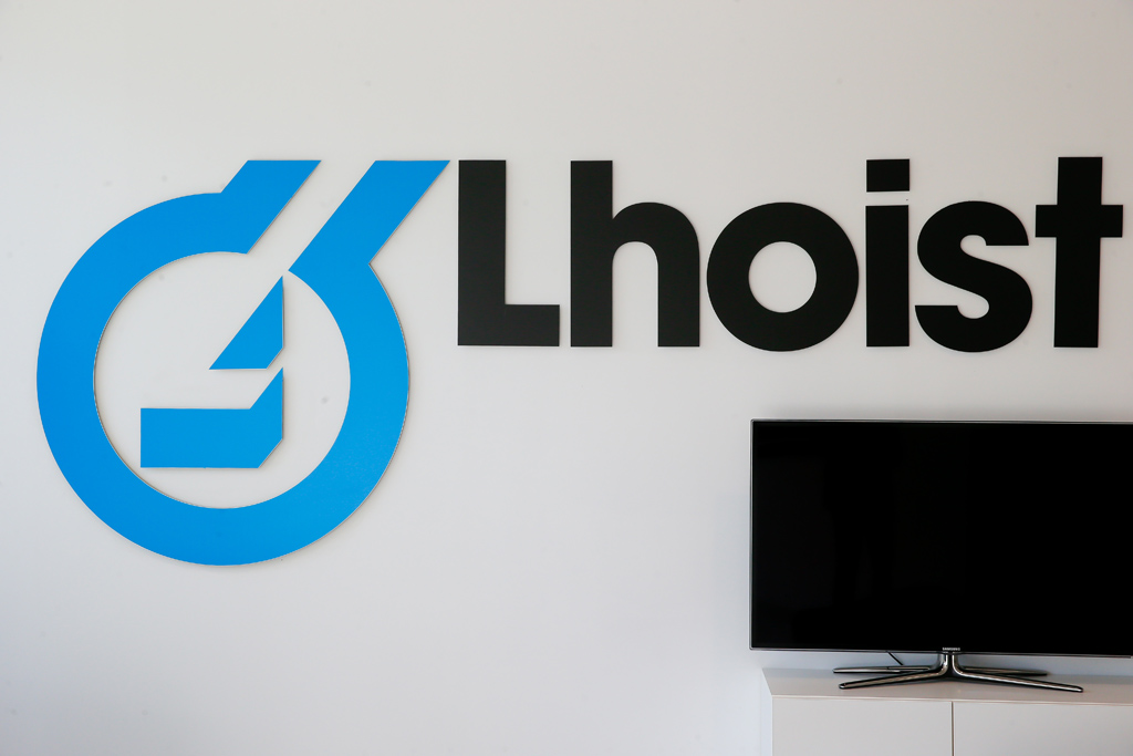 Logo von Lhoist (Bild: Nicolas Maeterlinck/Belga)