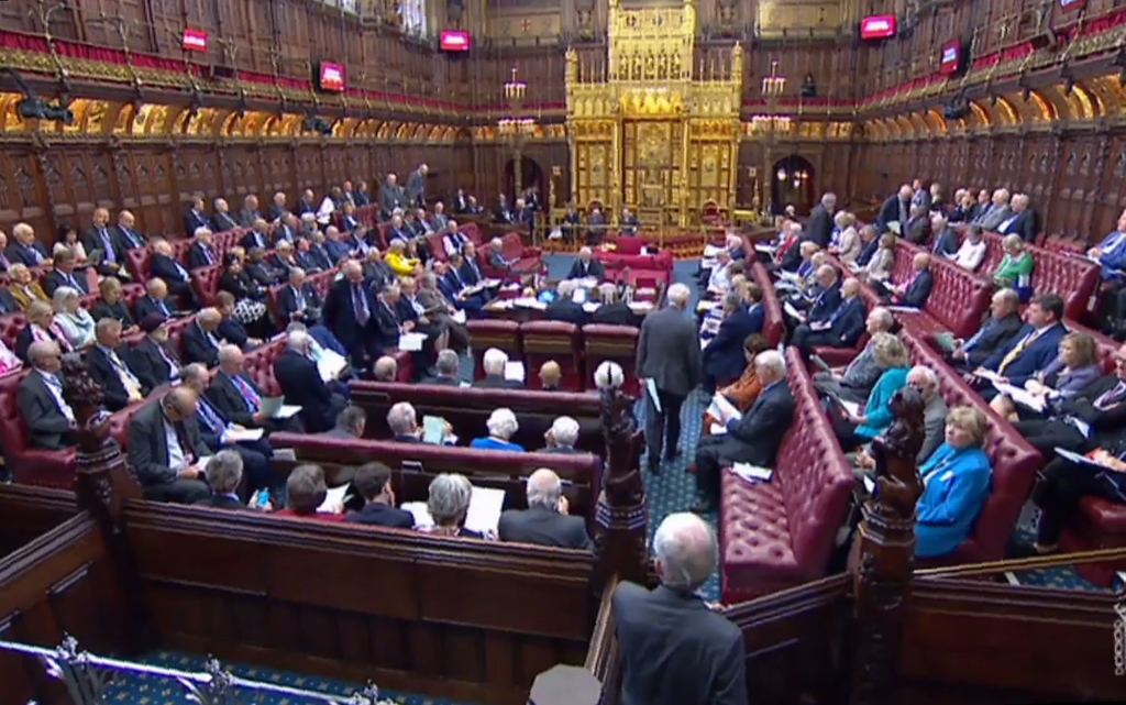 House of Lords im britischen Parlament (Bild: PRU/AFP)à