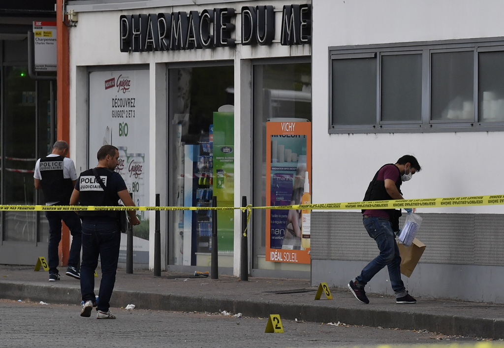 Messerangriff in Lyon (Bild: Philippe Desmazes/AFP)