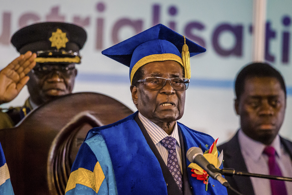 Simbabwes Präsident Robert Mugabe (95)