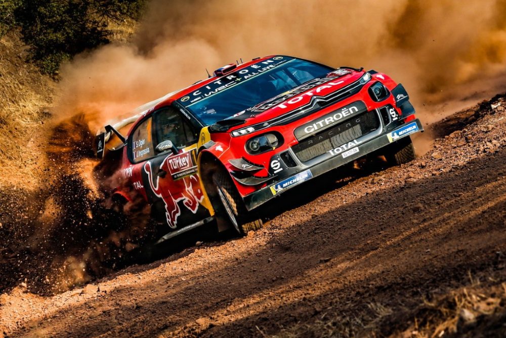 Sébastien Ogier übernimmt die Führung der Rallye Türkei (Bild: Citroën Racing)