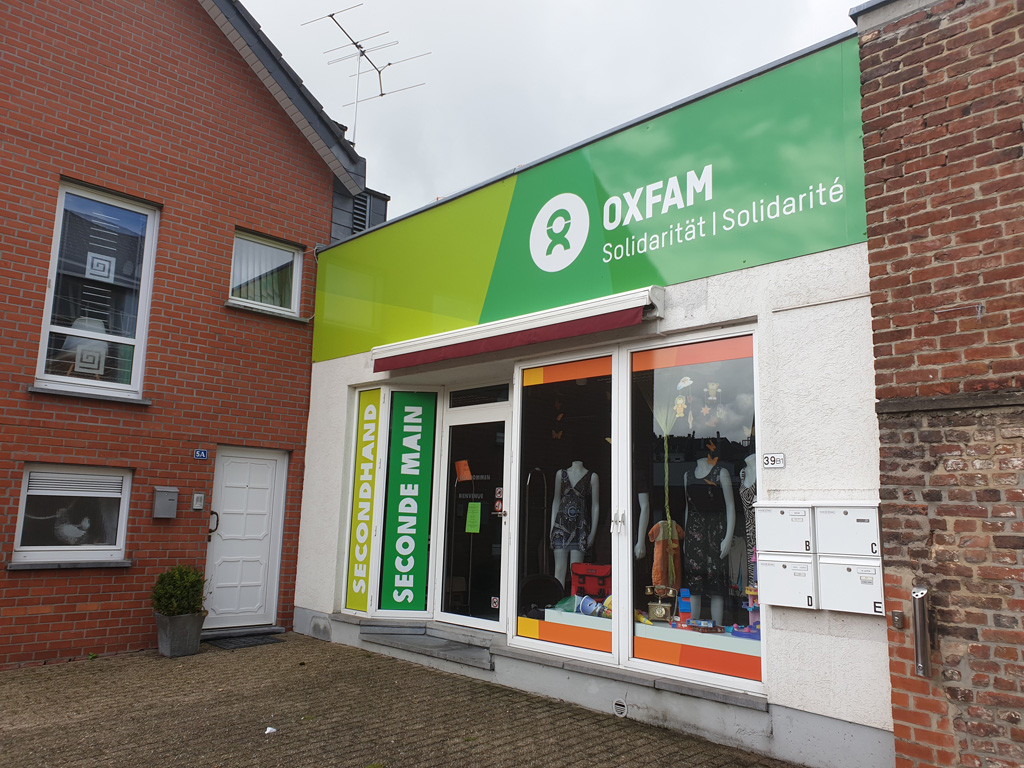 Der Oxfam-Shop in Eupen (Bild: Lena Orban/BRF)