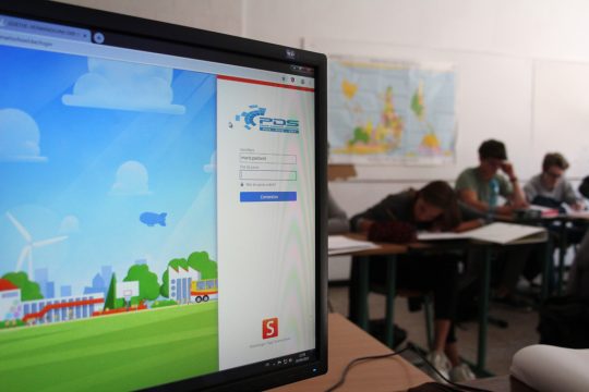 Smart School an der PDS Eupen (Bild: Simonne Doepgen/BRF)