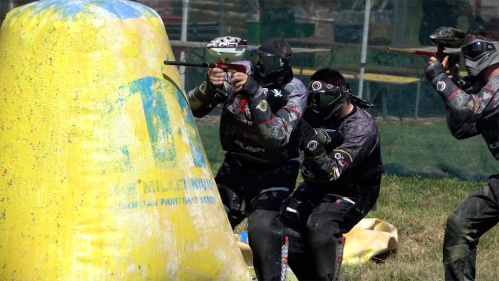 Belgische Meisterschaft im Paintball in Deidenberg (Bild: privat)