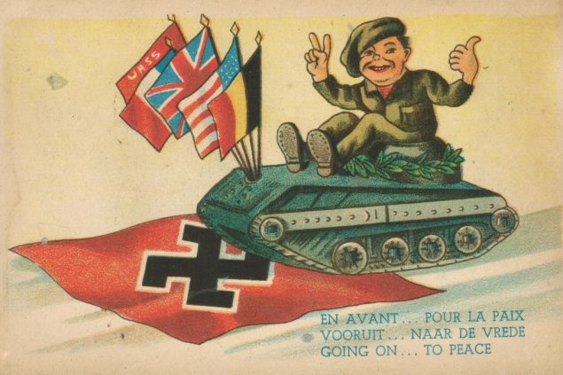 Propagandapostkarte aus dem Zweiten Weltkrieg (Quelle: Herbert Ruland)