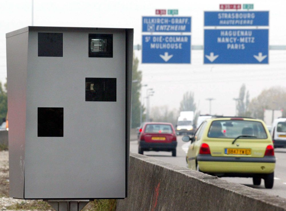 Radar in Frankreich (Archivbild: Christian Hartmann/EPA)