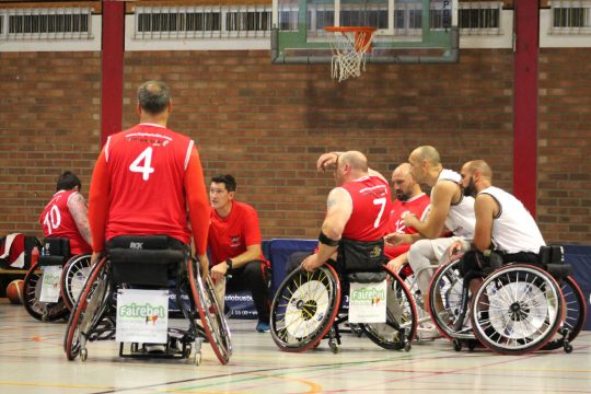 Trainingsspiel der Roller Bulls (Bild: Robin Emonts/BRF)