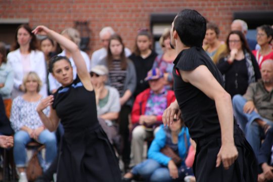 Tanzende Stadt in Eupen in 2019: die Companhia de Dança de Almada aus Portugal